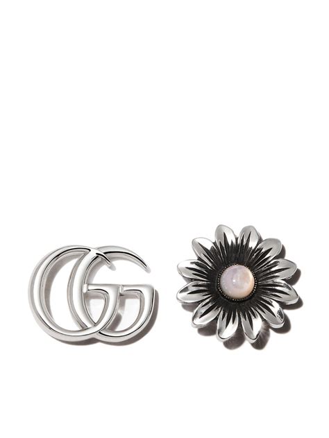 orecchini argento gucci|Gioielli in argento donna .